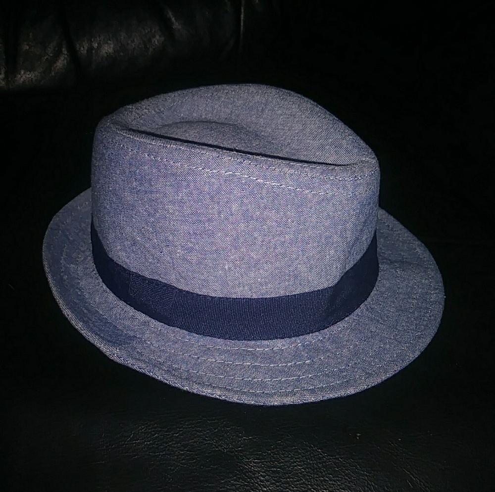 SOLD Target 2T-4T Blue Denim Fedora